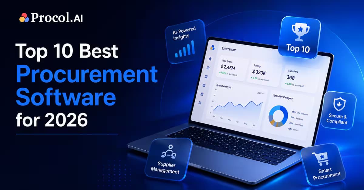 Top 10 Best Procurement Software