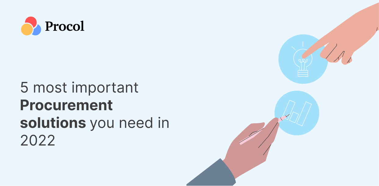 5 Most Important Procurement Solutions You Need in 2022