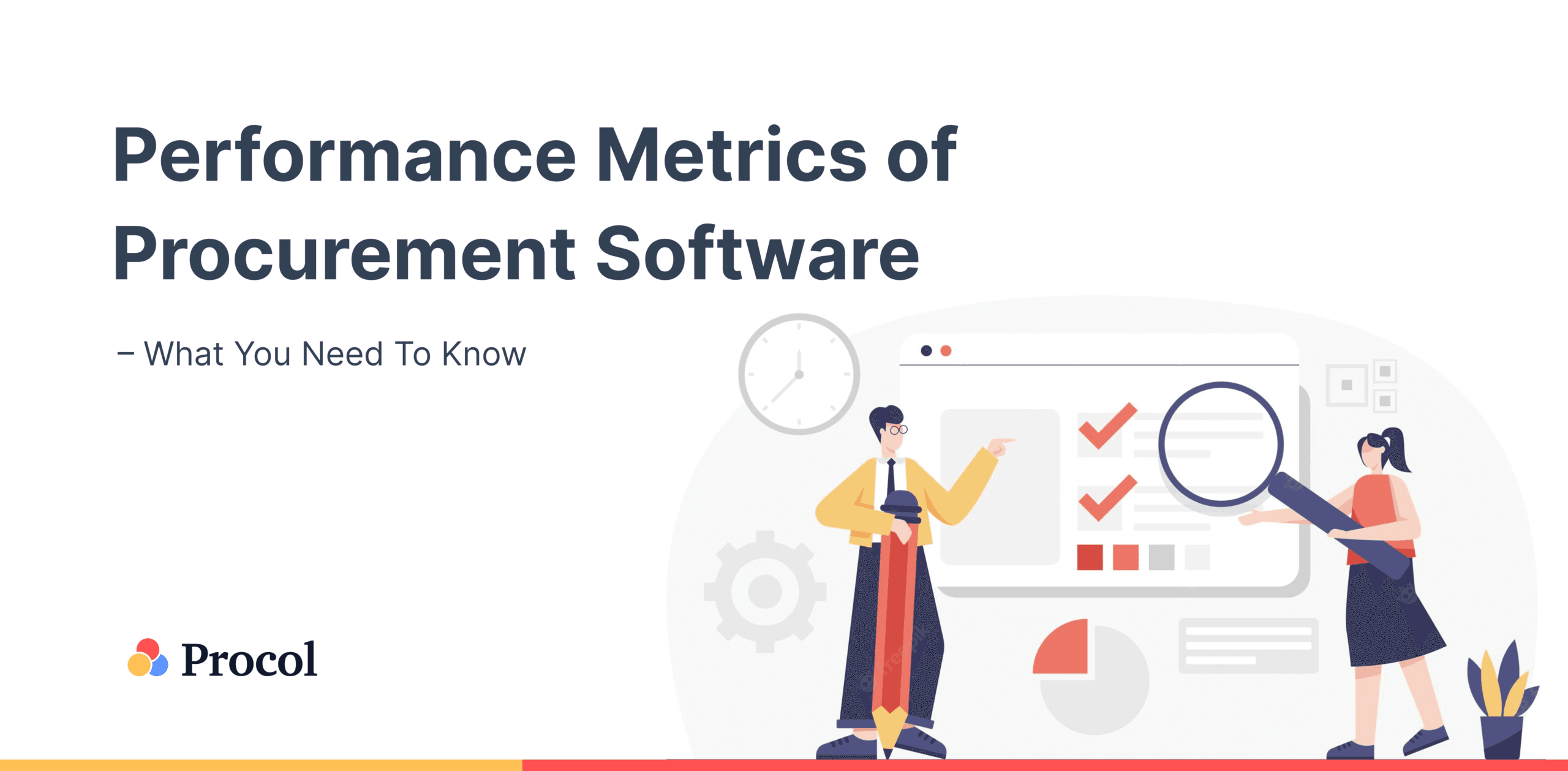 Electronic procurement metrics measure procurement process efficiency