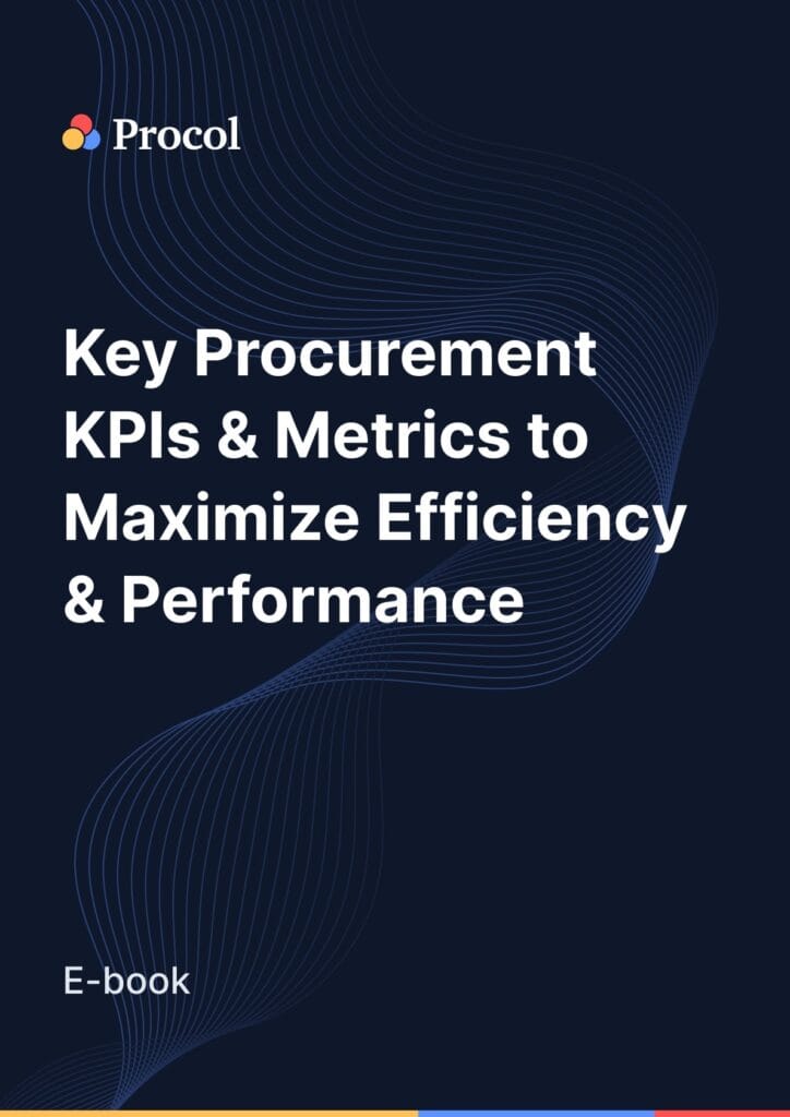 Key procurement KPIs & metrics to maximize efficiency & performance