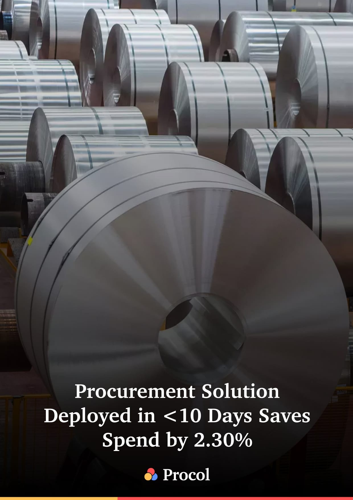 Procurement solution deployed in less than 10 days saves spends by 2.30%