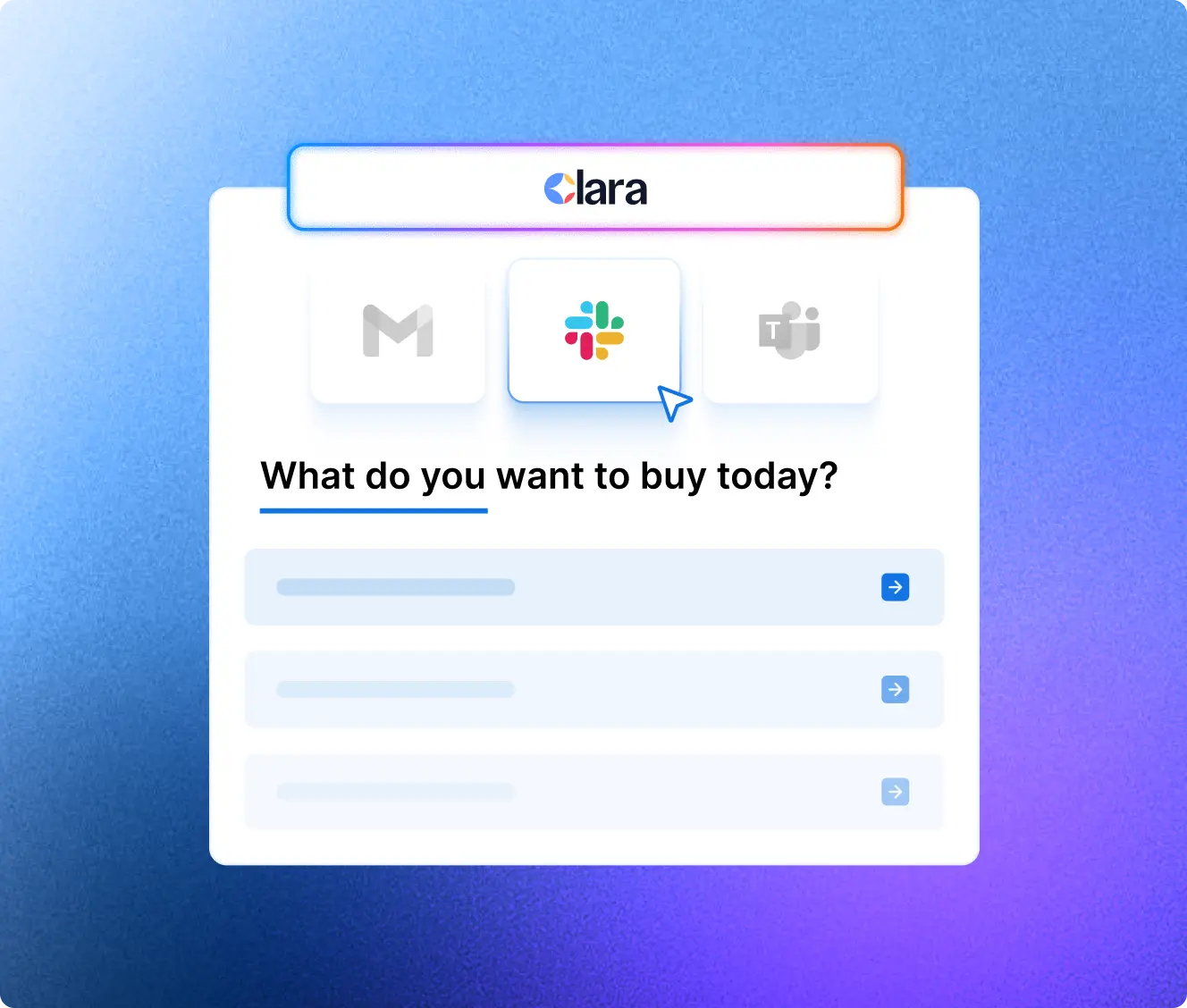 One entry point for every purchase request