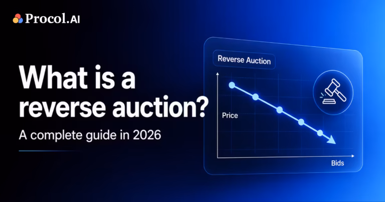Enterprises using reverse auctions report 5-10% cost savings